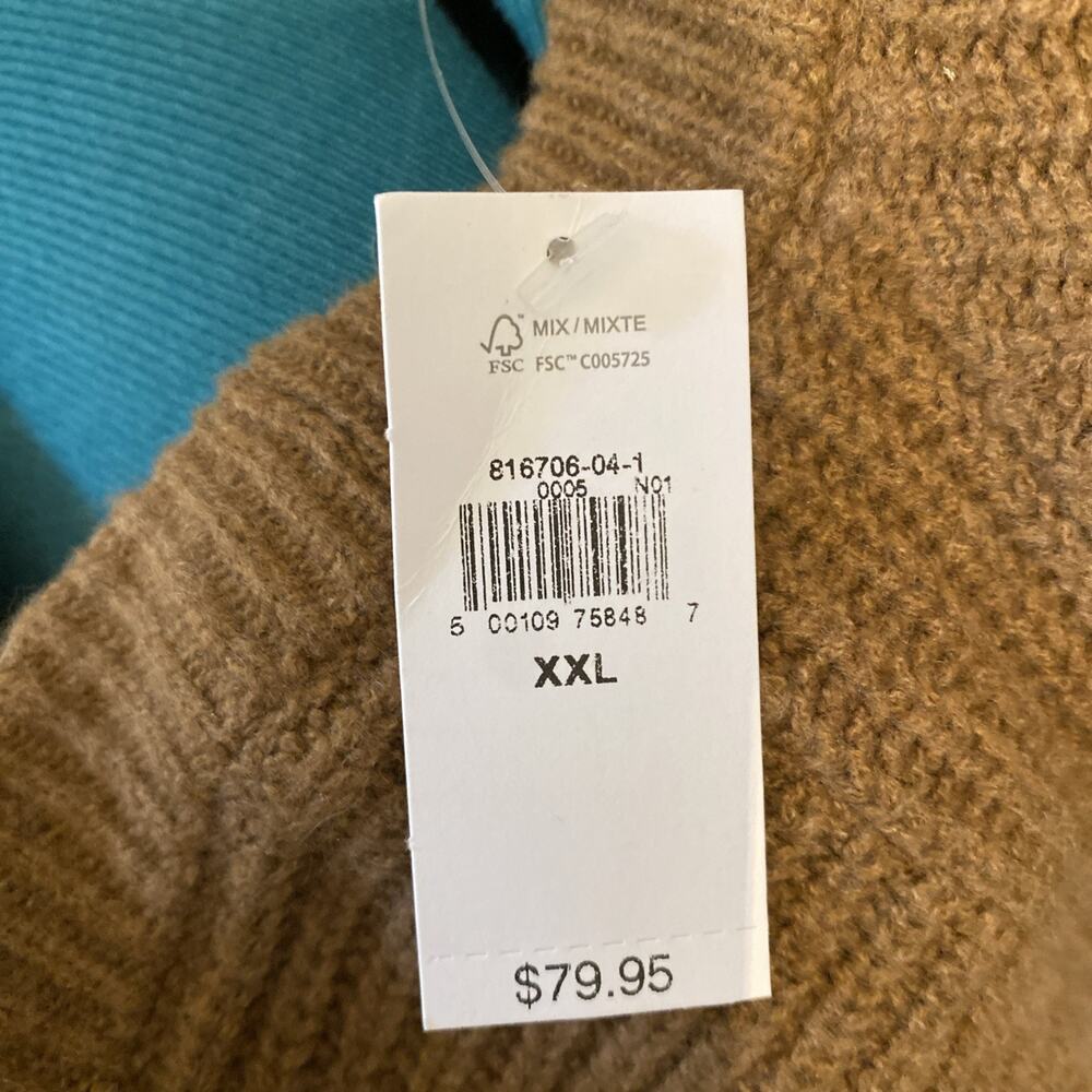 Gap Womens 2XL Sweater Cocoa Powder Long Sleeve Preppy Business Casual - Picture 6 of 6